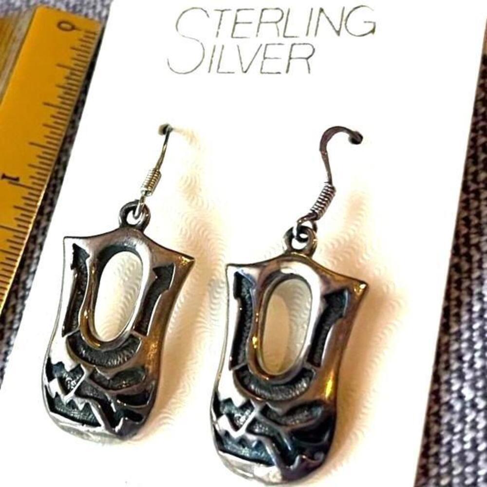 Elegant Sterling Silver Drop Earrings​‎